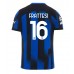 Maillot de foot Inter Milan Davide Frattesi #16 Domicile vêtements 2023-24 Manches Courtes